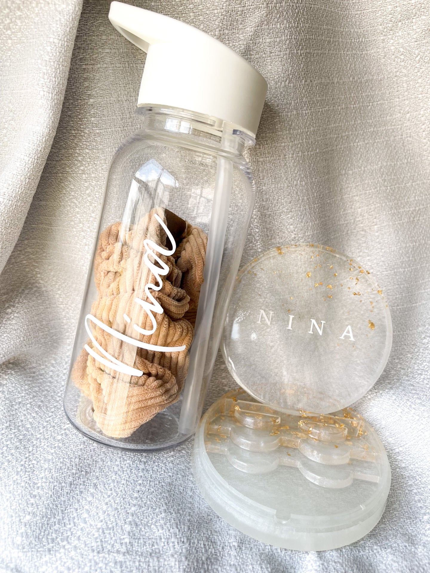 Custom 18oz Clear Sport Bottle